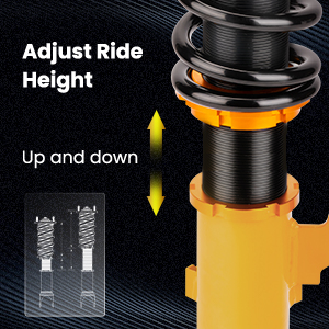 1. Adjustable Damping & Height