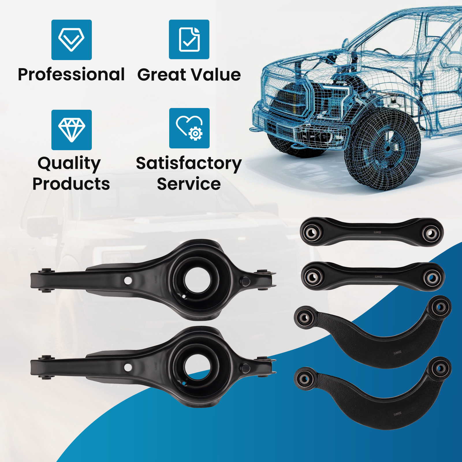 WHY CHOOSE OUR CONTROL ARM?