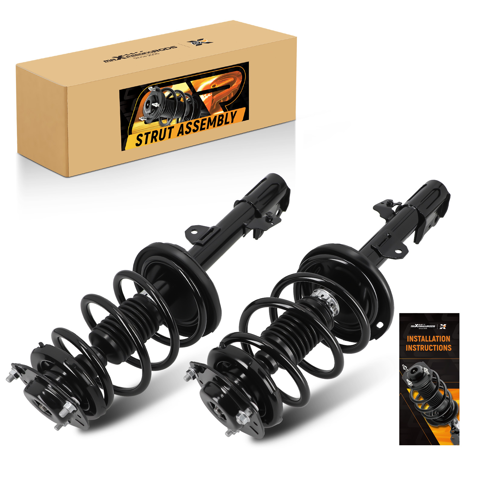 Front Struts w/ Coil Spring Assembly