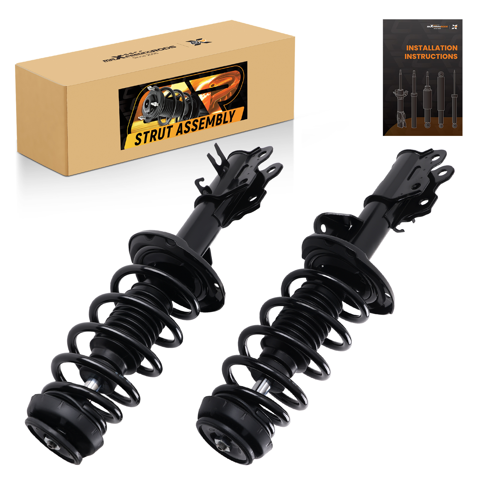 Front Struts w/ Sway Bars Assembly