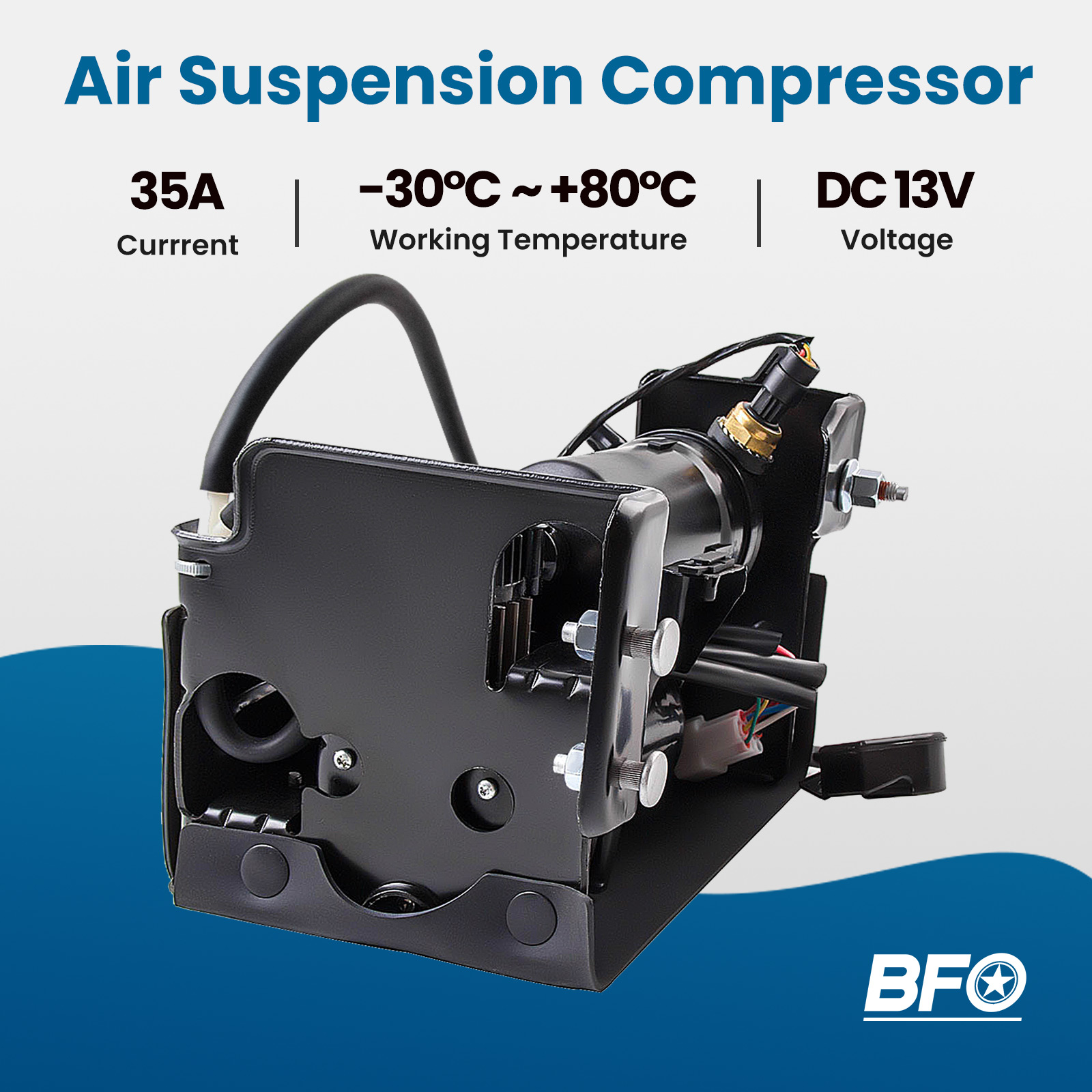 Air suspension compressor pump