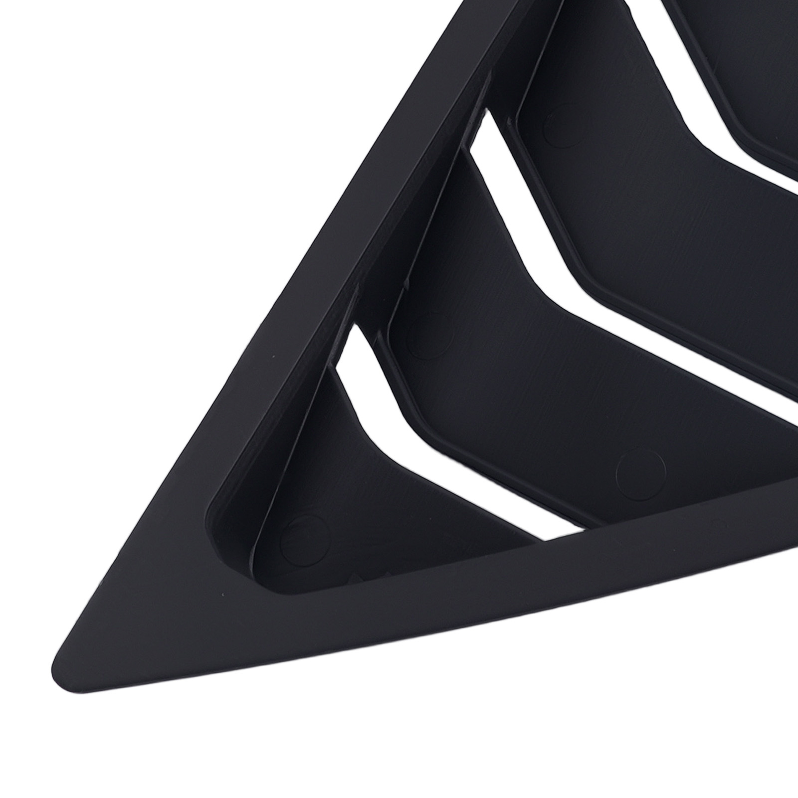 Side Window Louvers for Chevy Camaro 10-15 Quarter Panel Cover Matt Black
