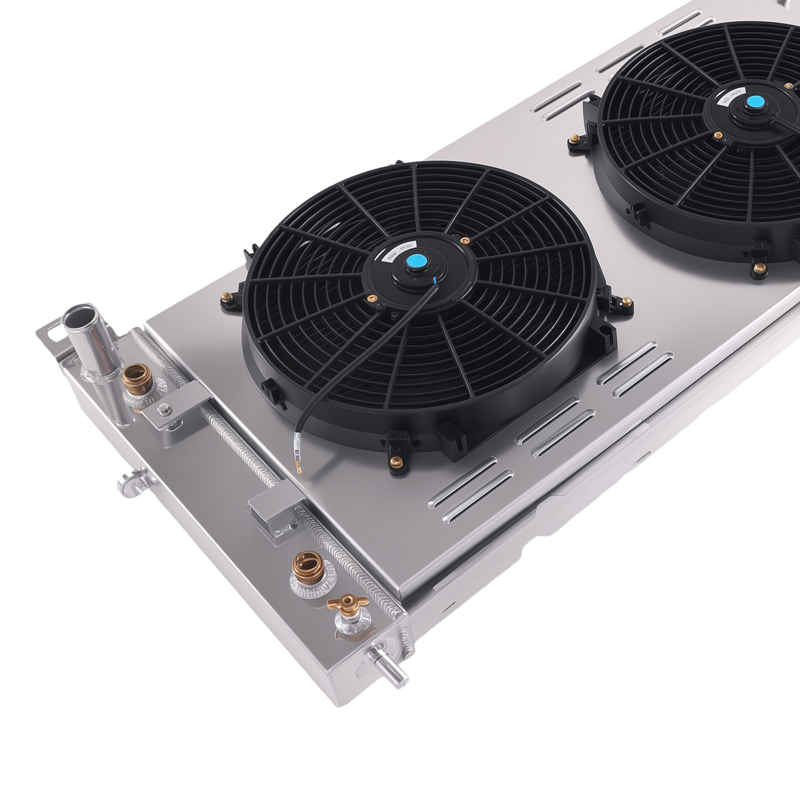 3 Row Aluminum Radiator Shroud Fan for Chevy Avalanche Silverado 2002-11 CC2370