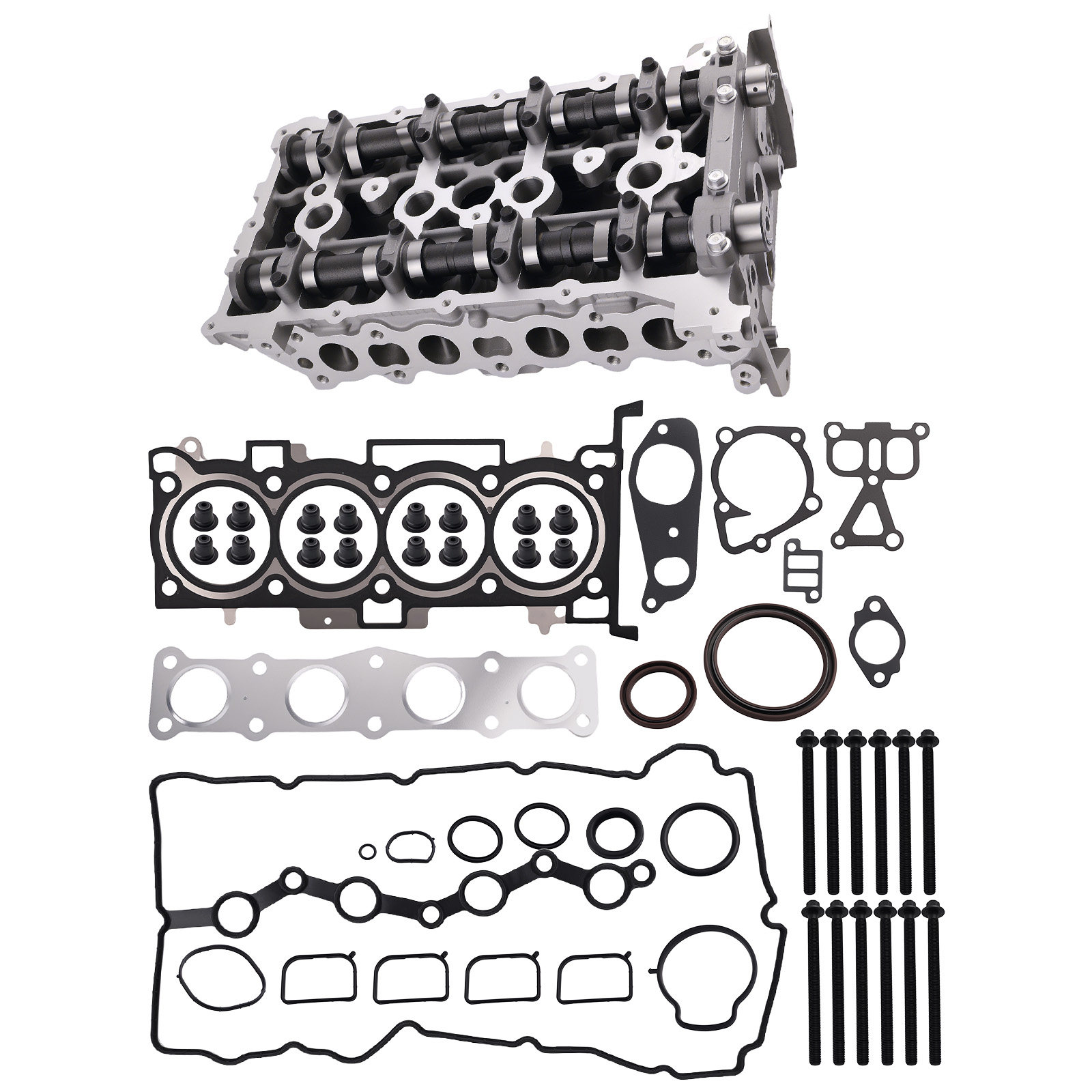 G4KE 2.4L Cylinder Head Assembly & Head Gasket bolts Set for Kia Sorento 2009