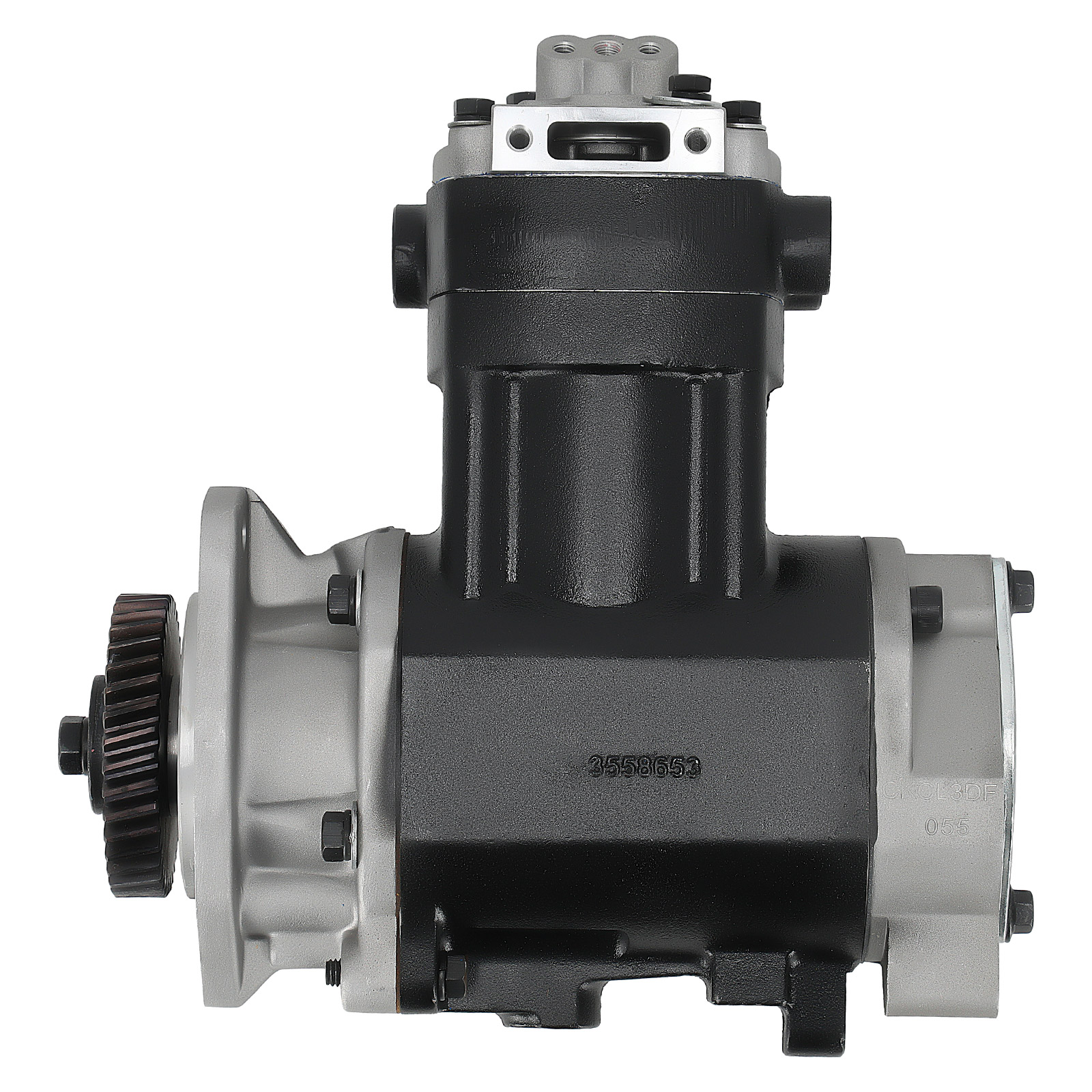 1PC Truck Air Brake Compressor 3558006 3558006X For Cummins Engine 6CT 8.3L