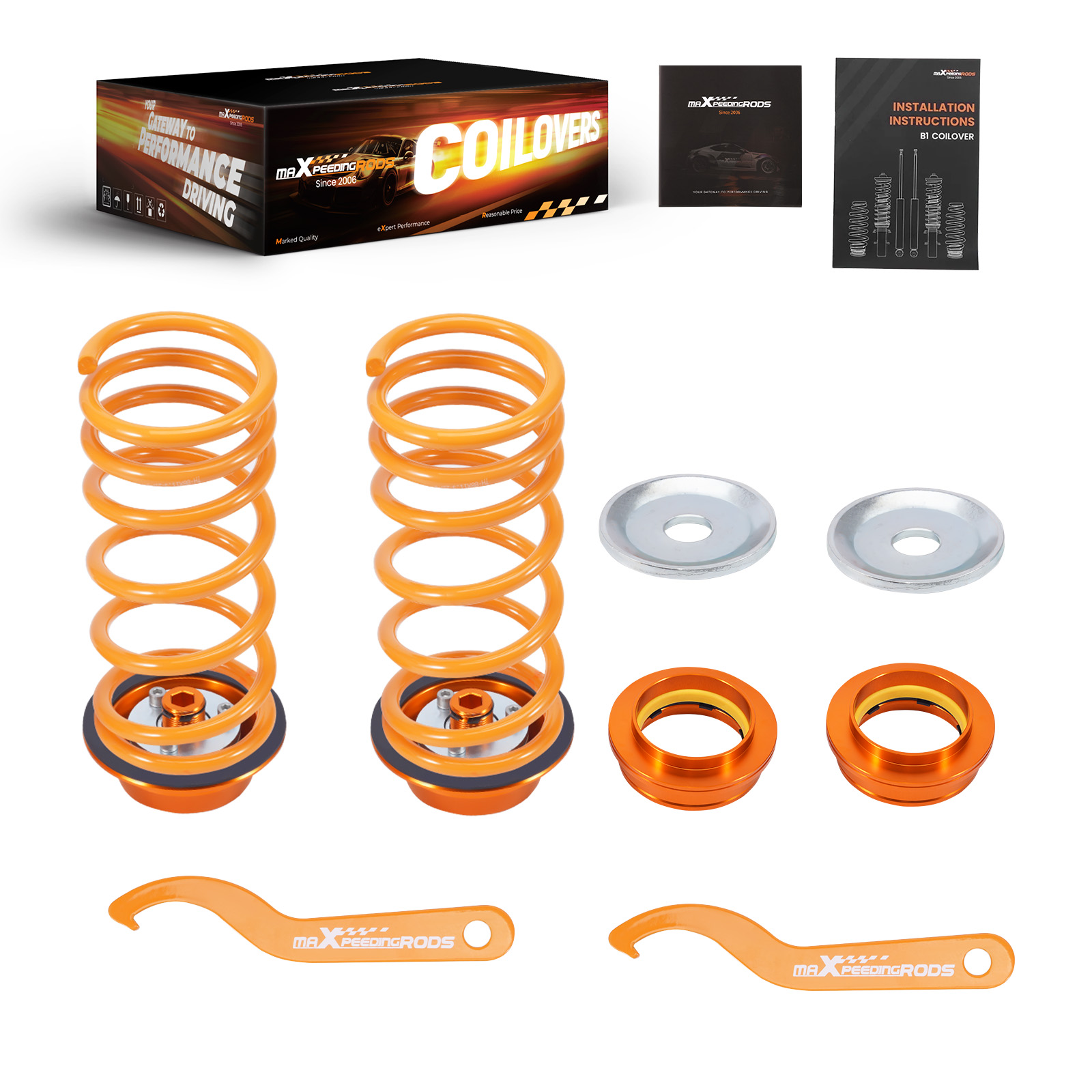Réglable Hauteur Combinés Filetés for Ford Focus II DA, DP, HCP  2004 a 2011