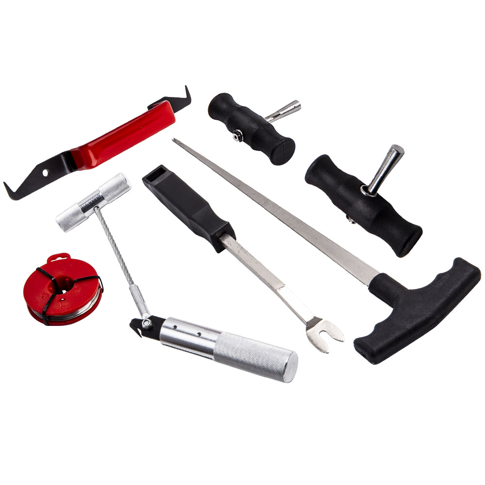 Windscreen Glass Removal Set 7PC Car Van Windshield Kit Garage Hand Tool