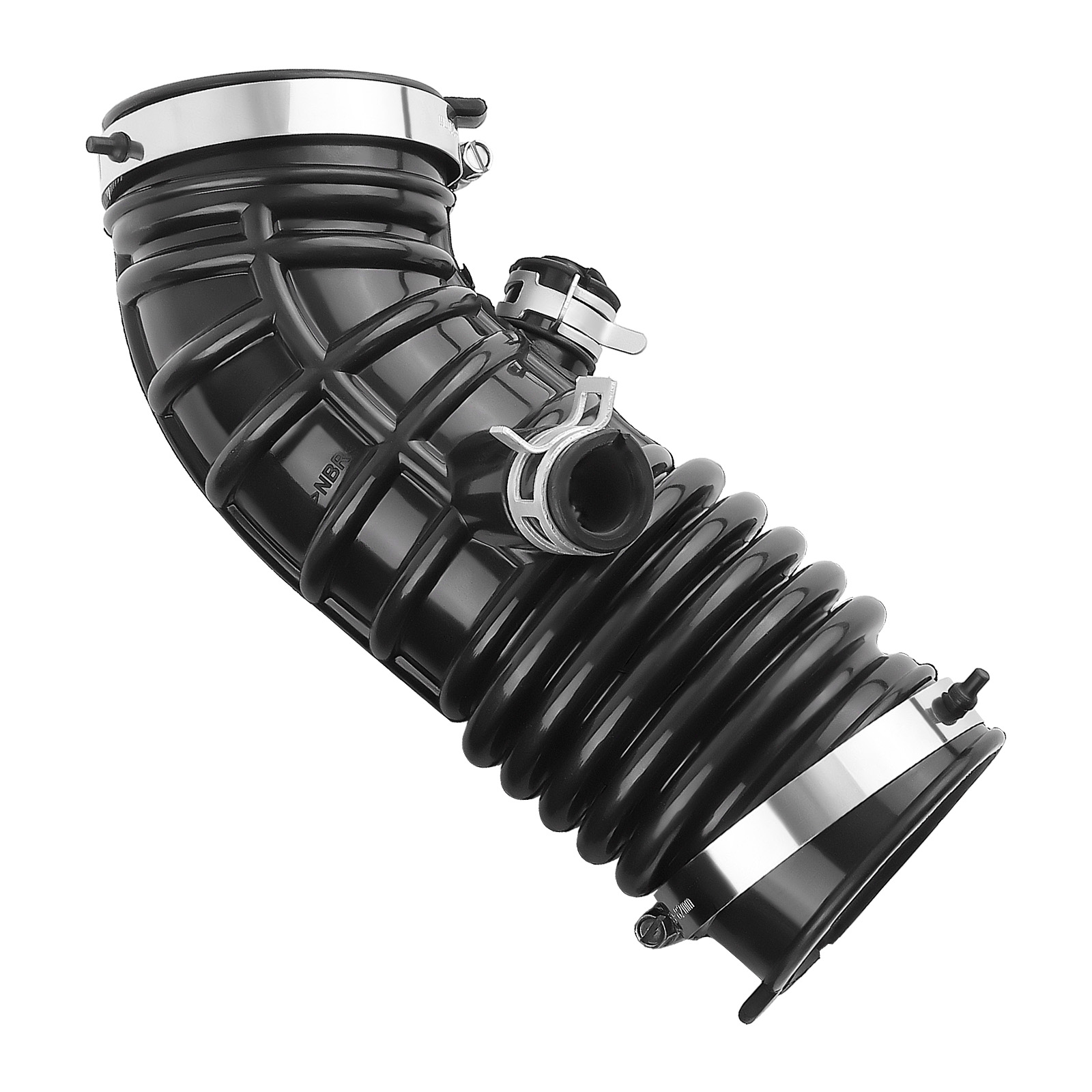 2X Air Intake Duct Hose Kit For INFINITI G35 2007-2008 EX35 2008-2010 3.5L Black