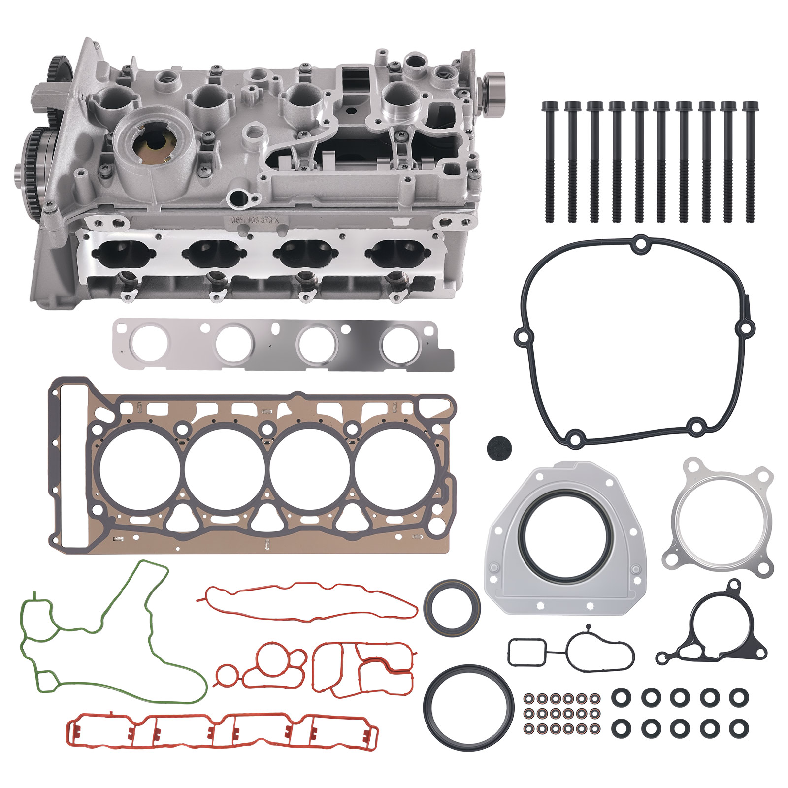 Juego de culata y reparación for VW Audi  2.0 TSI 2.0 TFSI 06H103063 06H103064