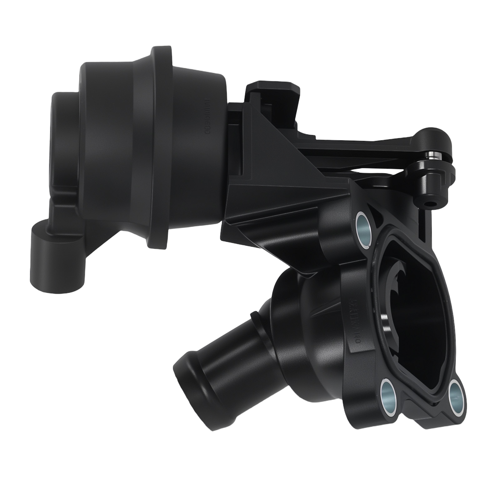 Automotive Thermostat for Audi A6 A7 VW Touareg 12-16 059121737AM Black Metal