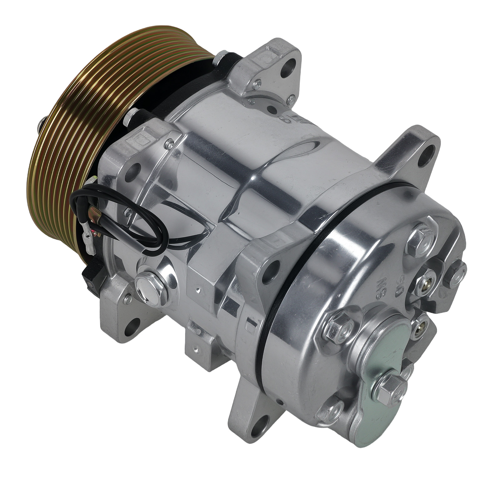 AC Compressor Kit For Carrier Transicold 20-102-870 118mm 8 Groove w/ Clutch