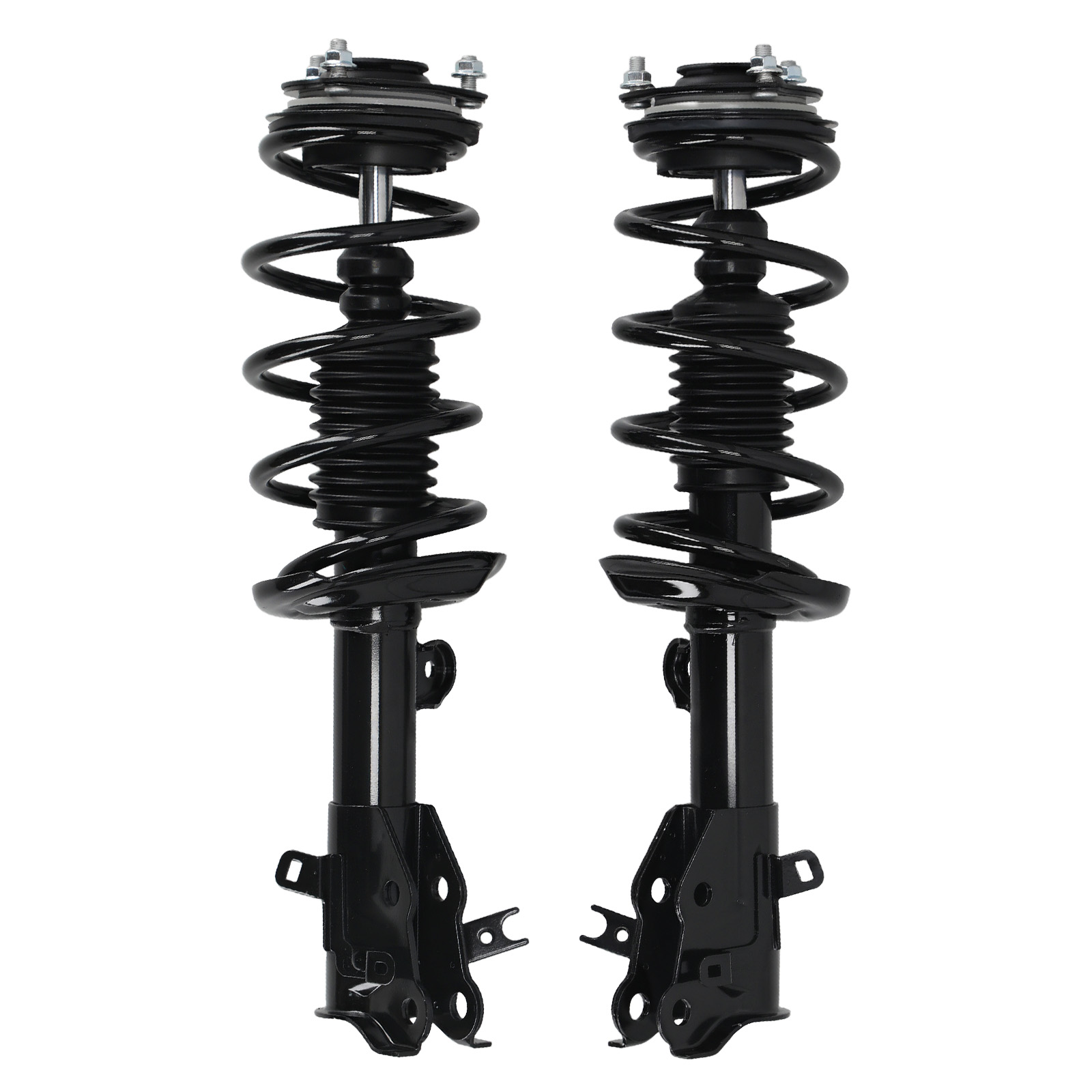 Set(4) Front Rear Shock Struts w/ Coil Springs For 2013-2015 Honda Civic