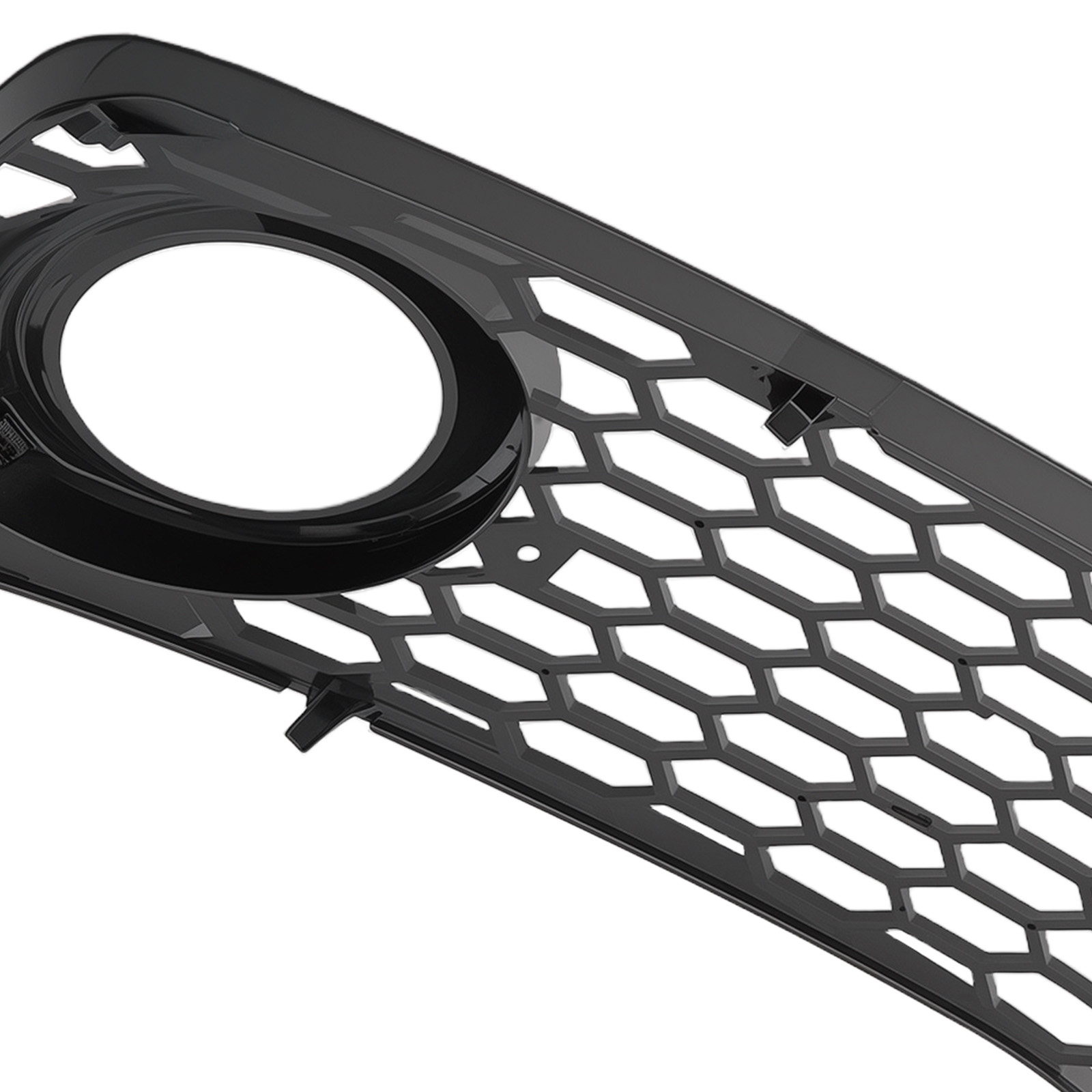 Pair Front Bumper Fog Lamp Grille Cover Set for Audi A5 S-Line S5 B8 RS5 08-2012