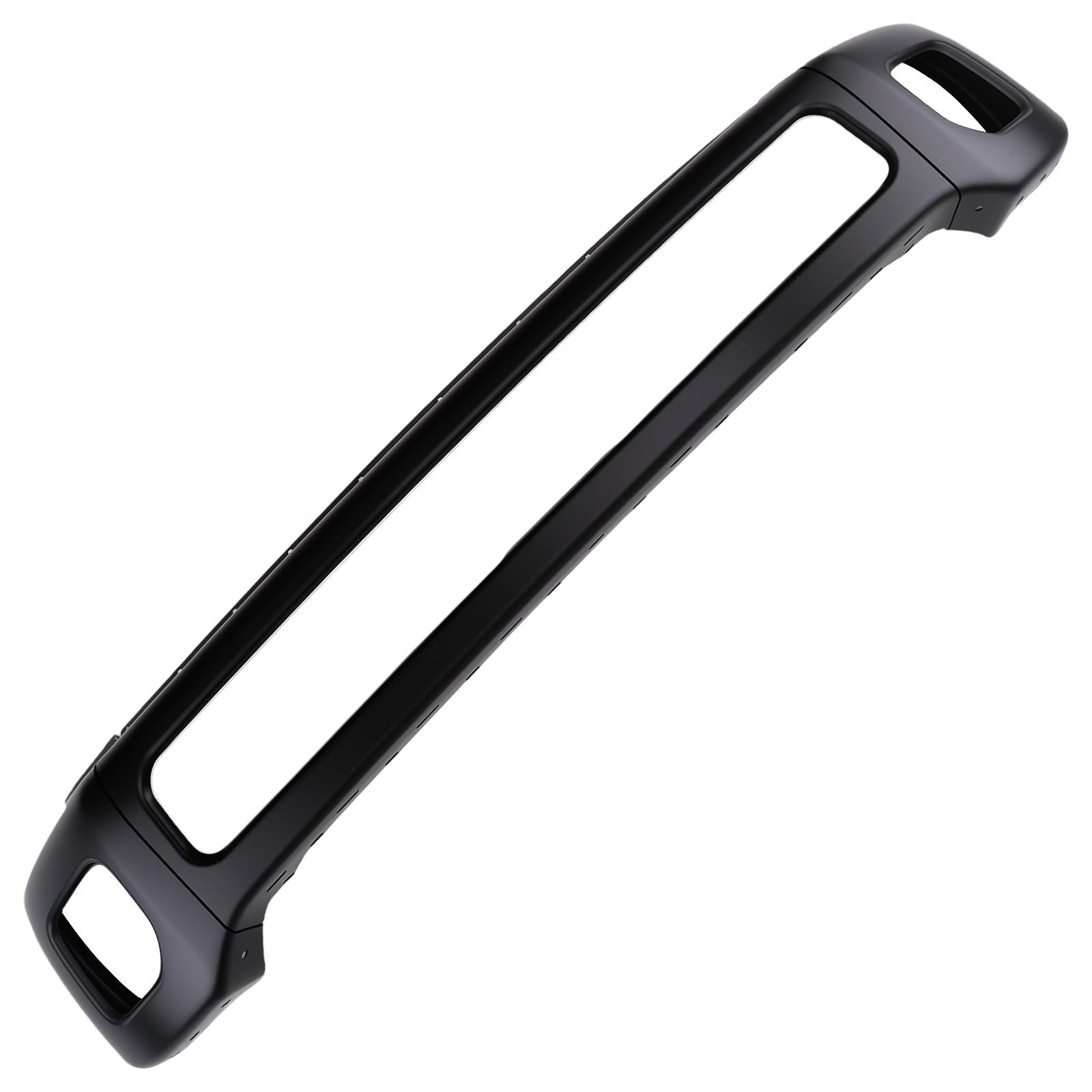 Front Black Steel Bumper Face for Ford F-250 F-350 Super Duty 11-16 Split