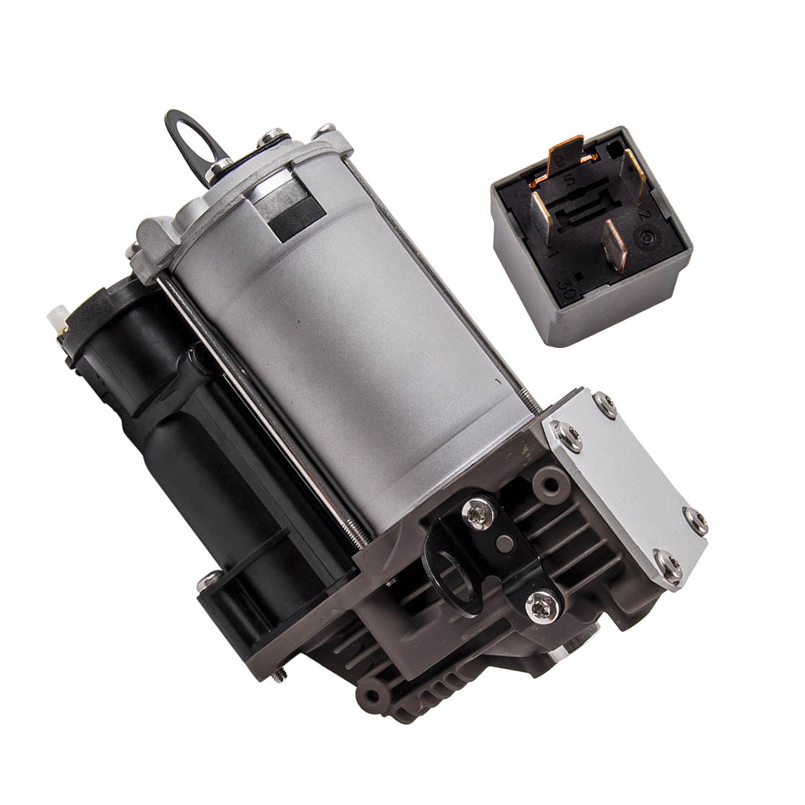 1x Air Compressor +2x Air Suspension Bag for Mercedes ML W164 GL X164 1643201204