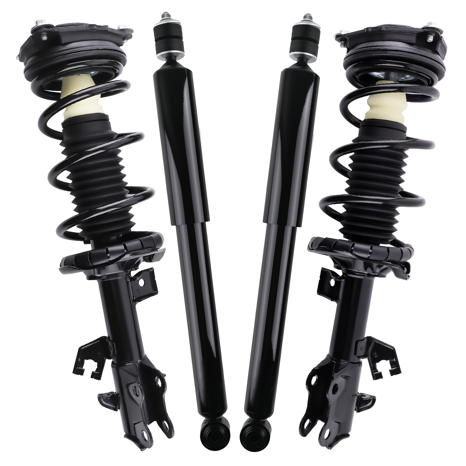 4X Struts Shocks Front+Rear Absorbers For 07-11 Nissan Versa 2012 1.8L Hatchback