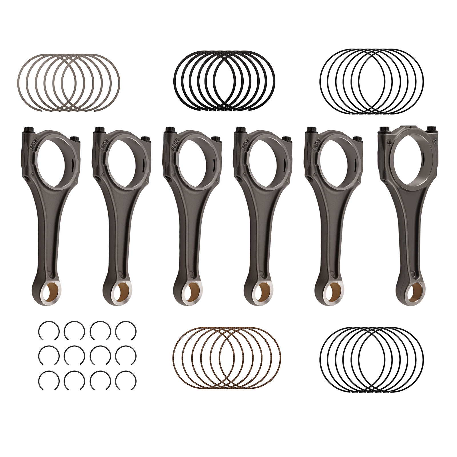 Engine Rebuild Kit for Audi A6 A7 3.0L V6 Quattro 2009-2015 06E198401J Piston