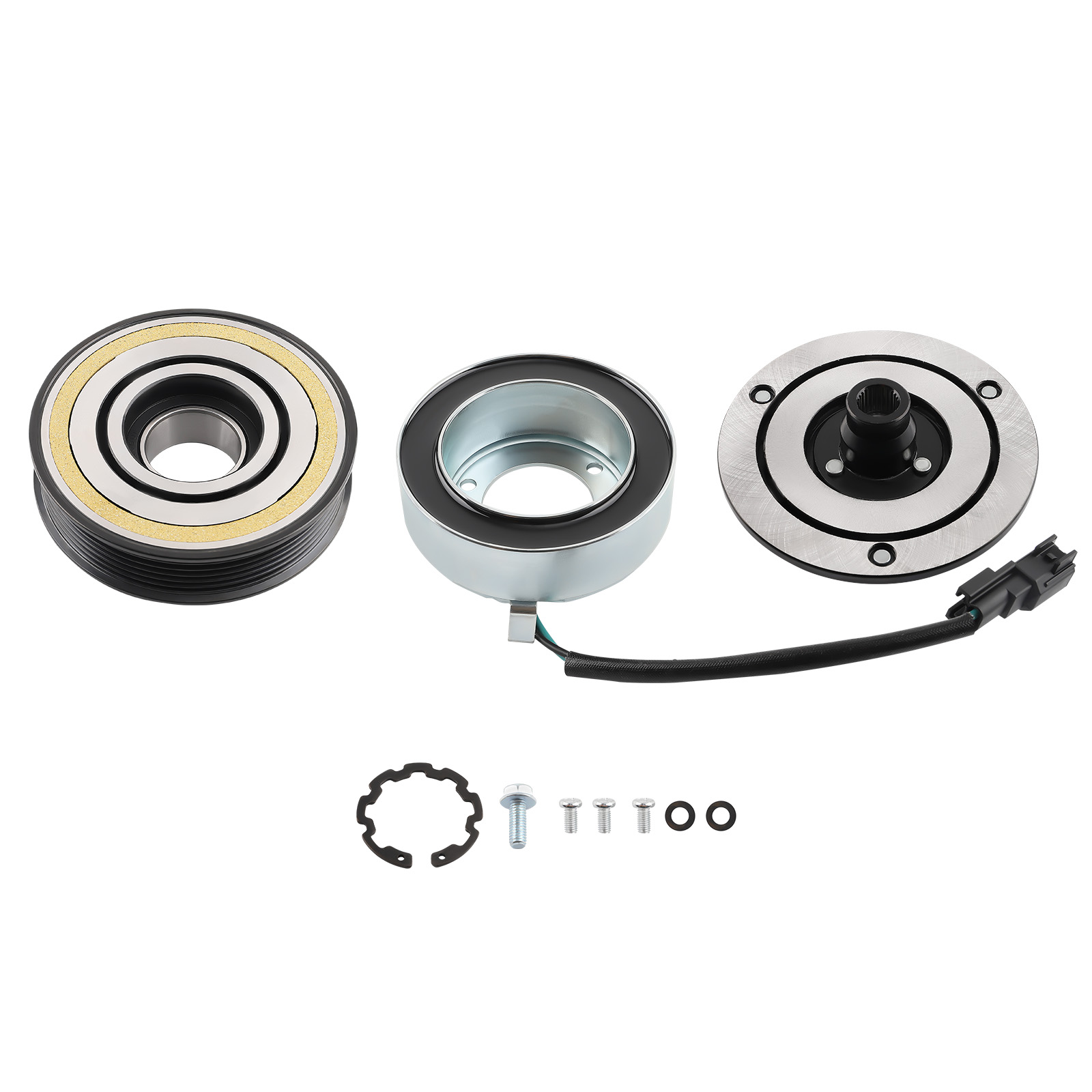 Compressor Clutch Kit For Ford Mustang GT GT Premium Shelby GT350 BR3Z-19D784-C