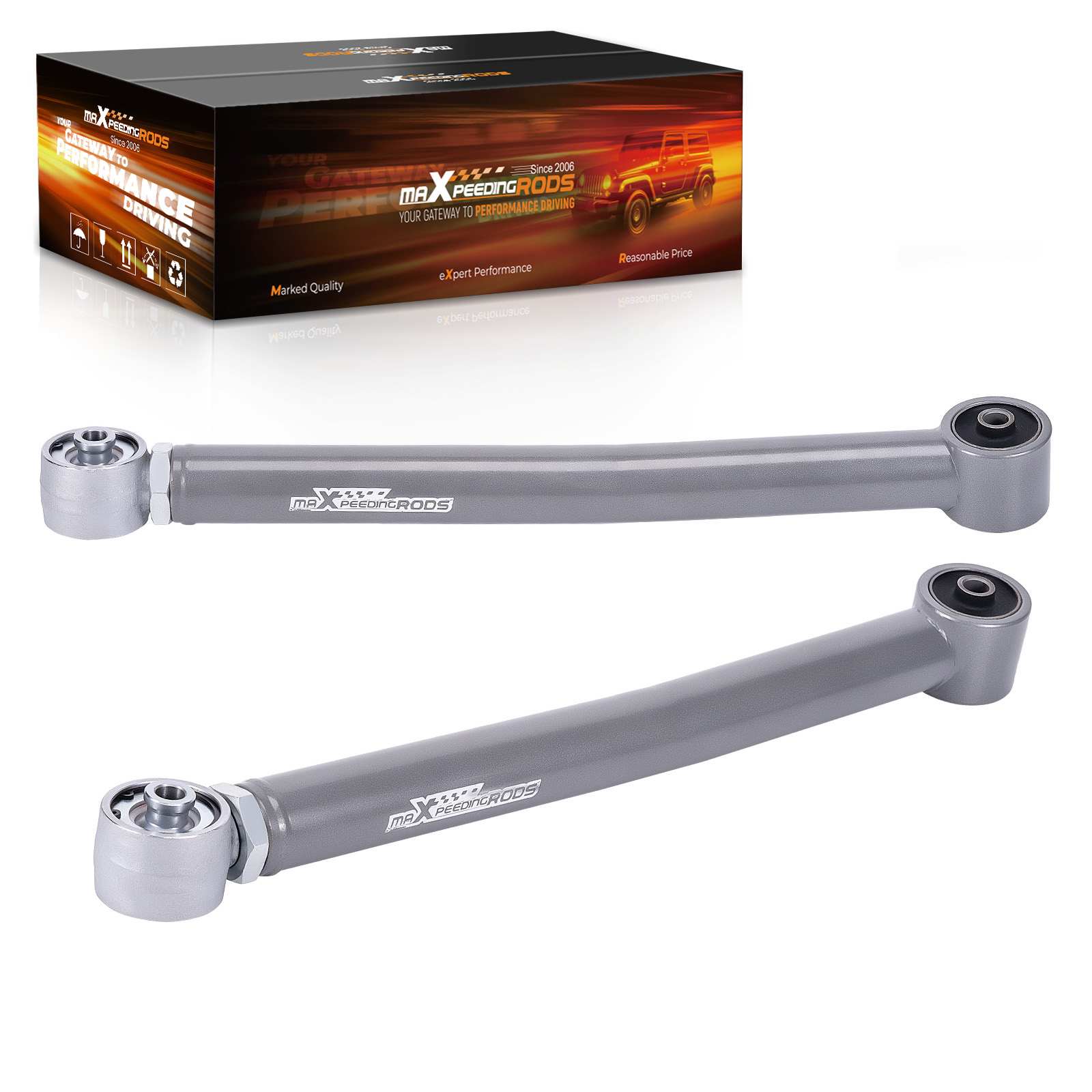 2pc Adjustable Front Lower Control Arms 0-6