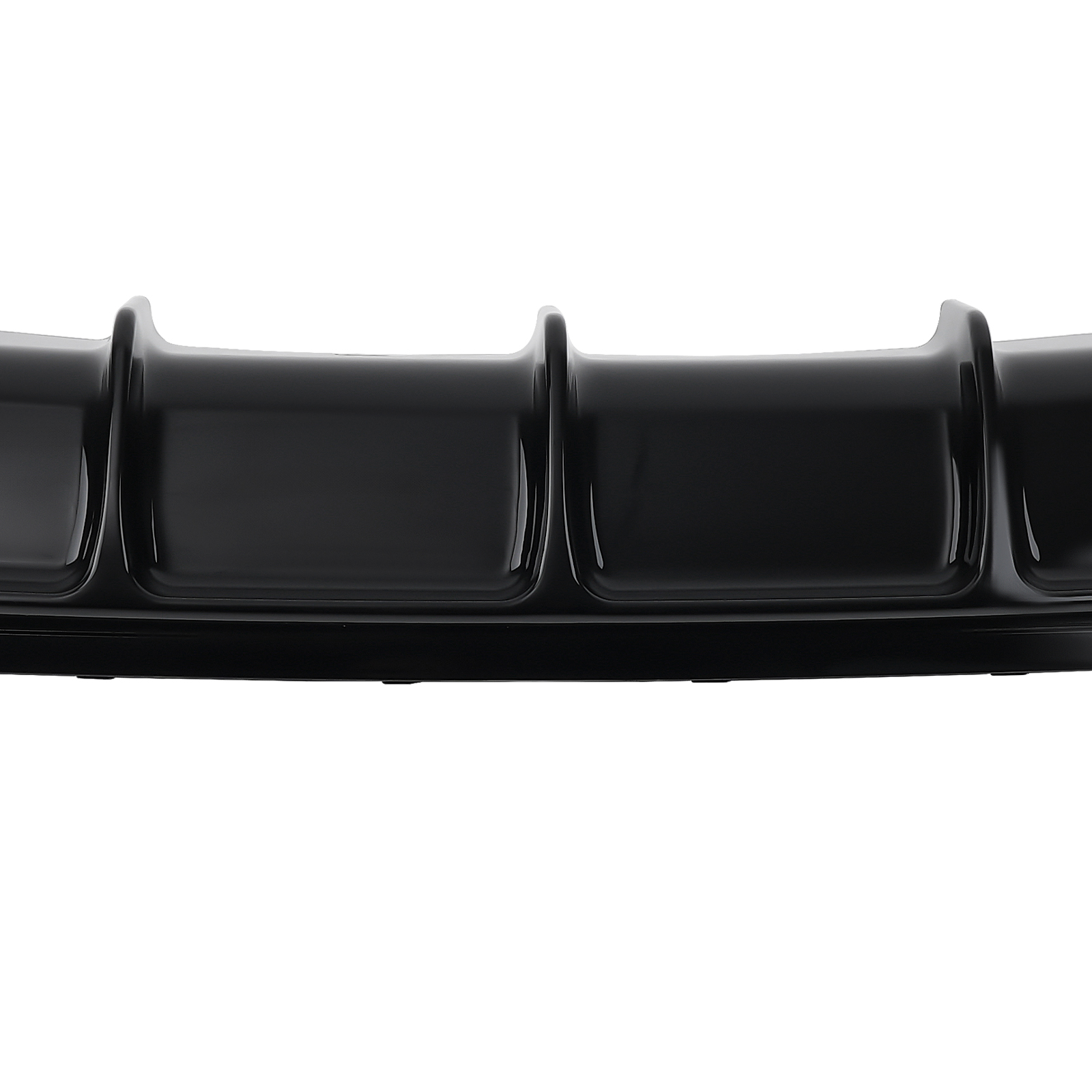 Black Rear Diffuser For BMW 4 Series F32 F33 F36 M Sport 14-20 Bumper Lip Kit