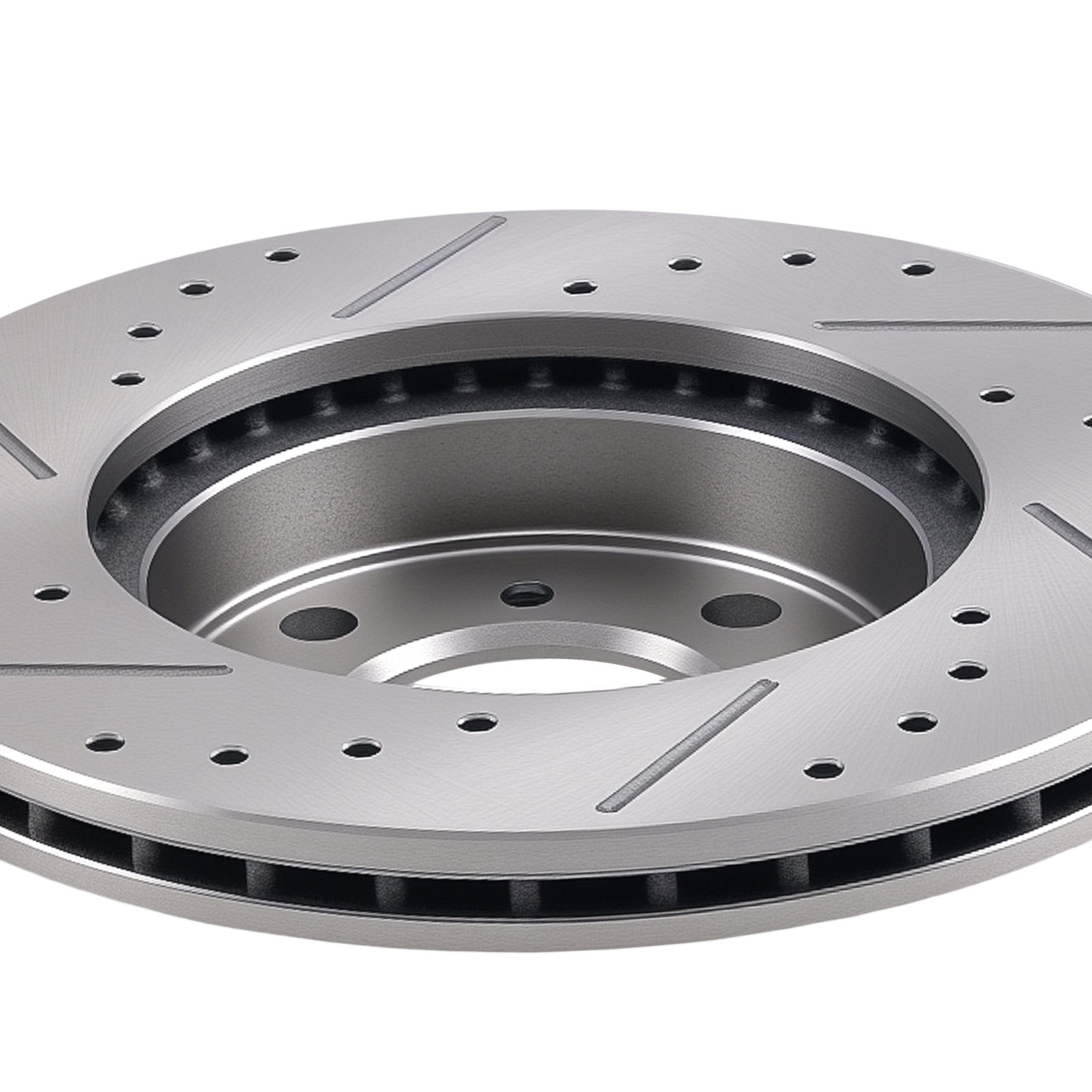 Front Dirver & Passenger Side Brake Rotors for Honda Civic/CRX/Civic Del Sol