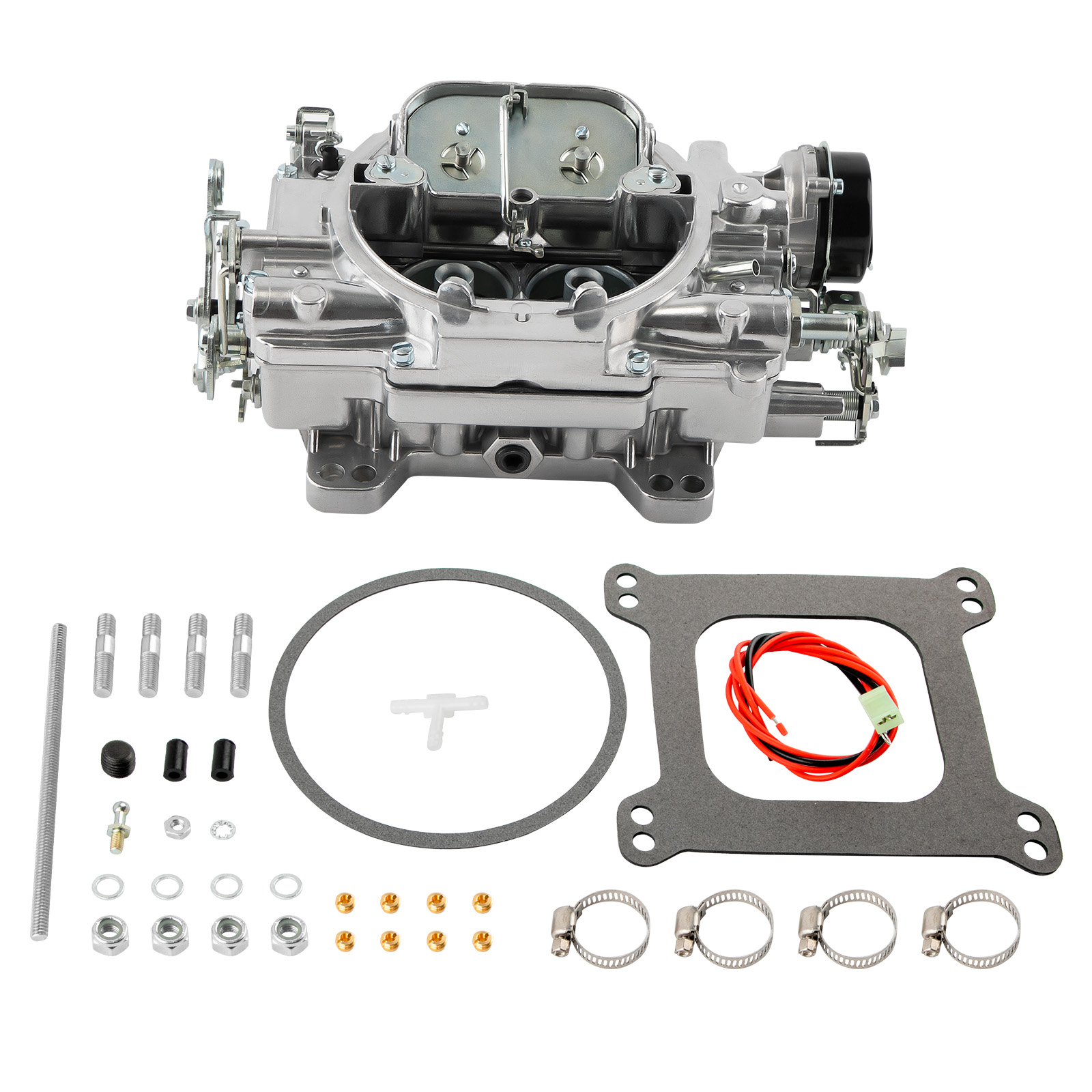 4 Barrel Carburetor Carb Kit w/ GasketFor 1406 Performer 600 CFM Electric Choke