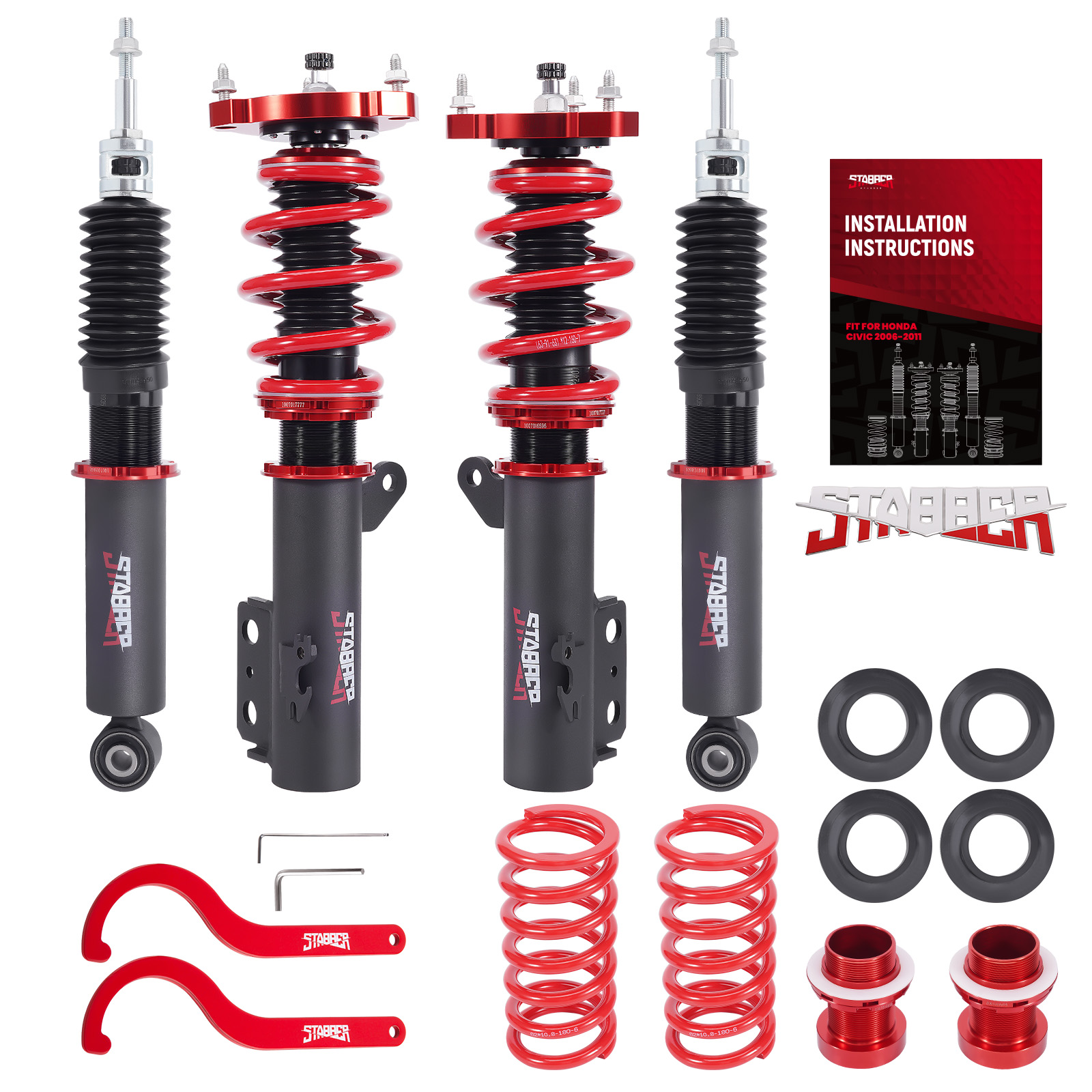 STABBER 24 Way Damper Coilovers Suspension Kit For Toyota Corolla FWD 2020-2025
