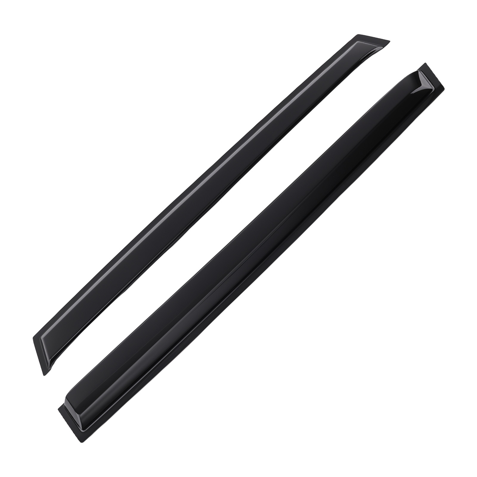 4PC Window Visor Window Deflector Set for Toyota RAV4 2006-2012 Black Tinted