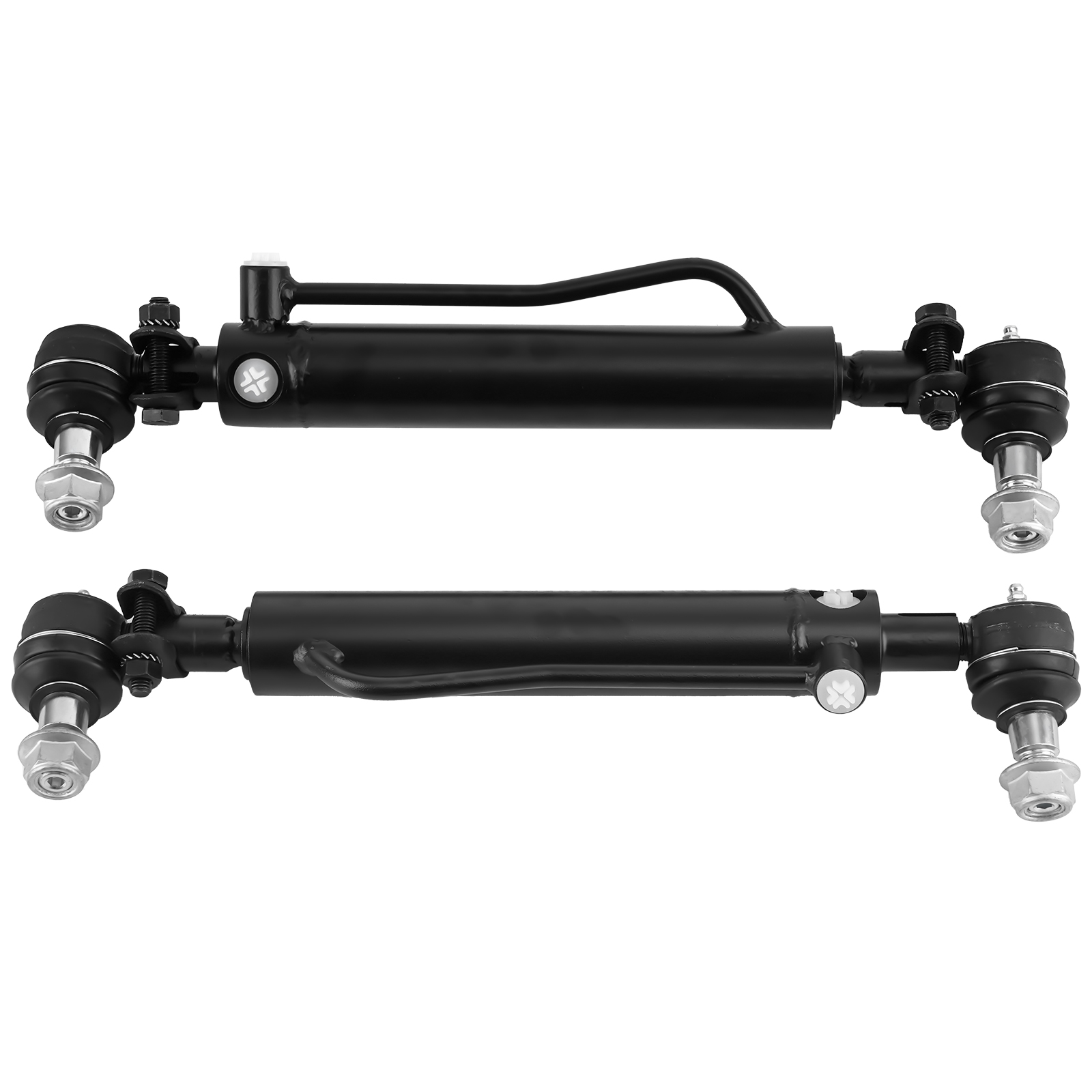 2Pcs Power Steering Cylinder w/ Nuts for Case 480C 480D 480E 480ELL D128454 2WD