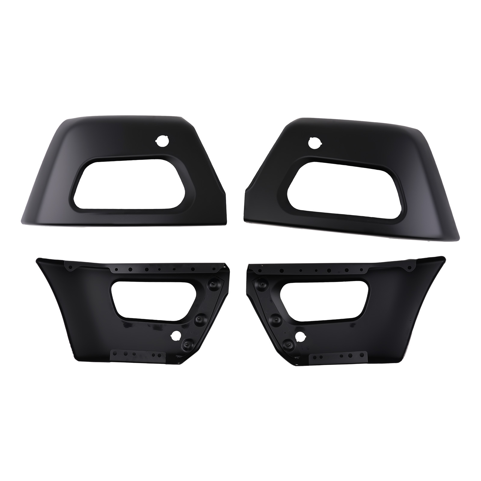Front Steel Bumper Bar for Ford Ranger 2019-2023 KB3Z17757BAPTM Black