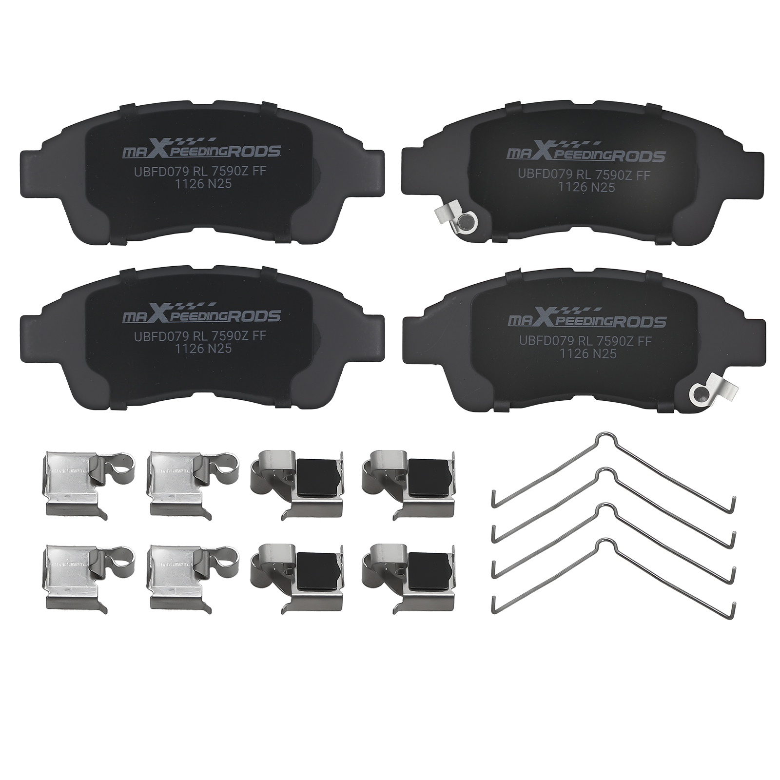 Front Ceramic Brake Pads Set for Toyota Celica Corolla RAV4 Camry 1992-2001 D562