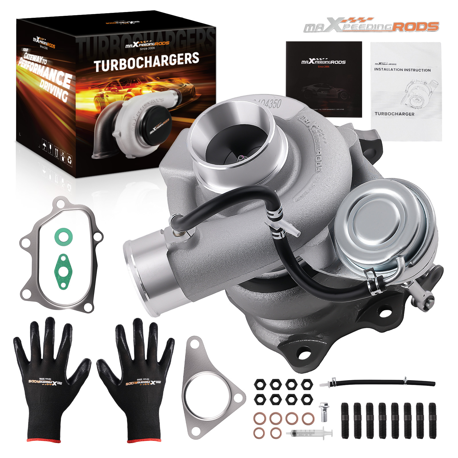 Turbocharger For Subaru Impreza with 58T, EJ205 2.0  4937704100 TD04L/HL-13T