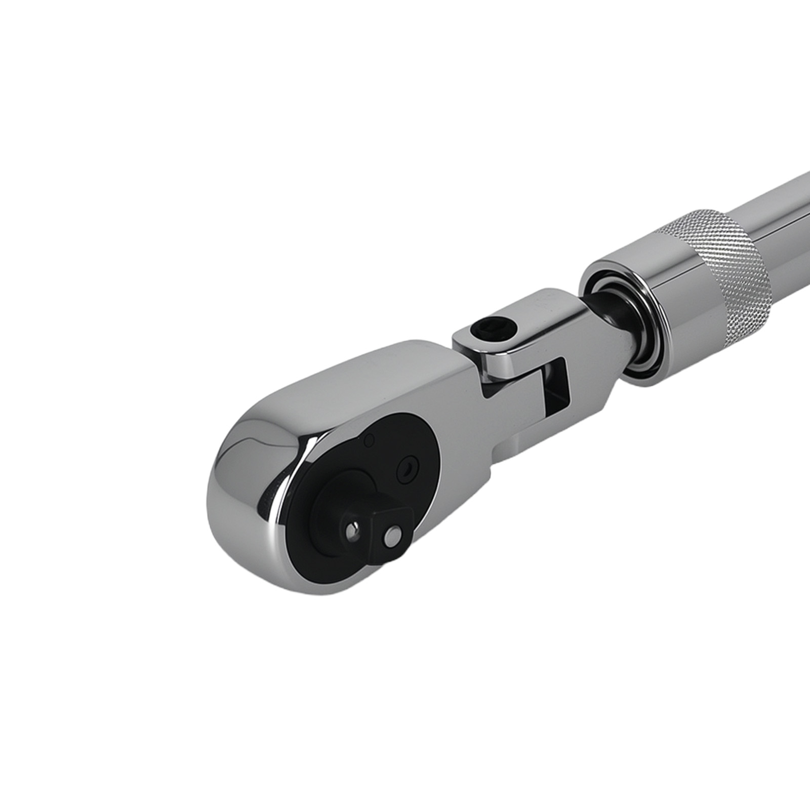 3/8in Extendable Flex Ratchet Wrench 72-Tooth 250-315mm 40Cr Steel Handle