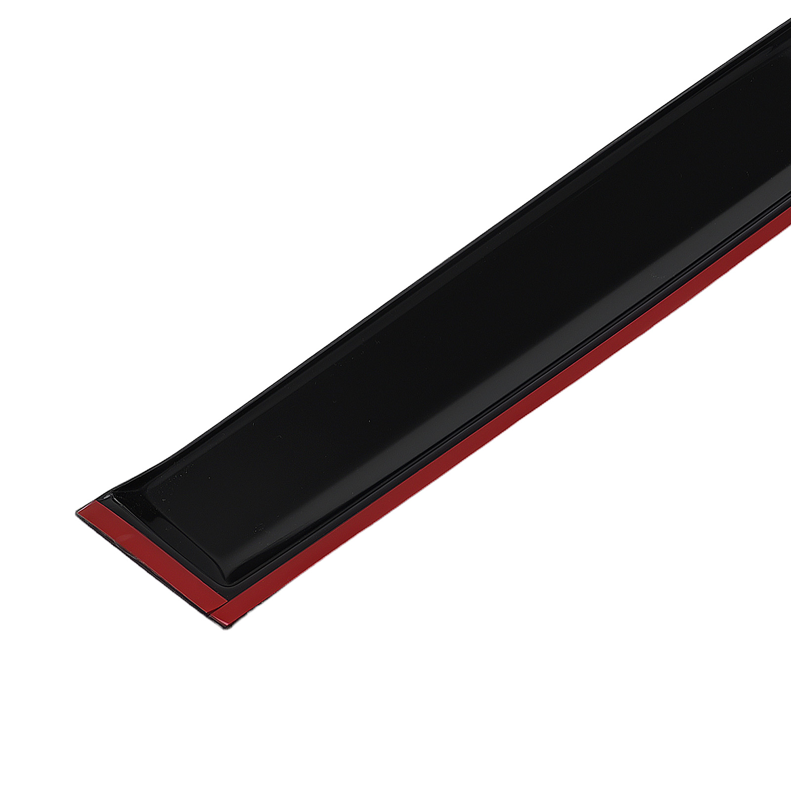Rain Visor Window Guard Deflector for Subaru Forester 2019-2024 Black Set 4PC