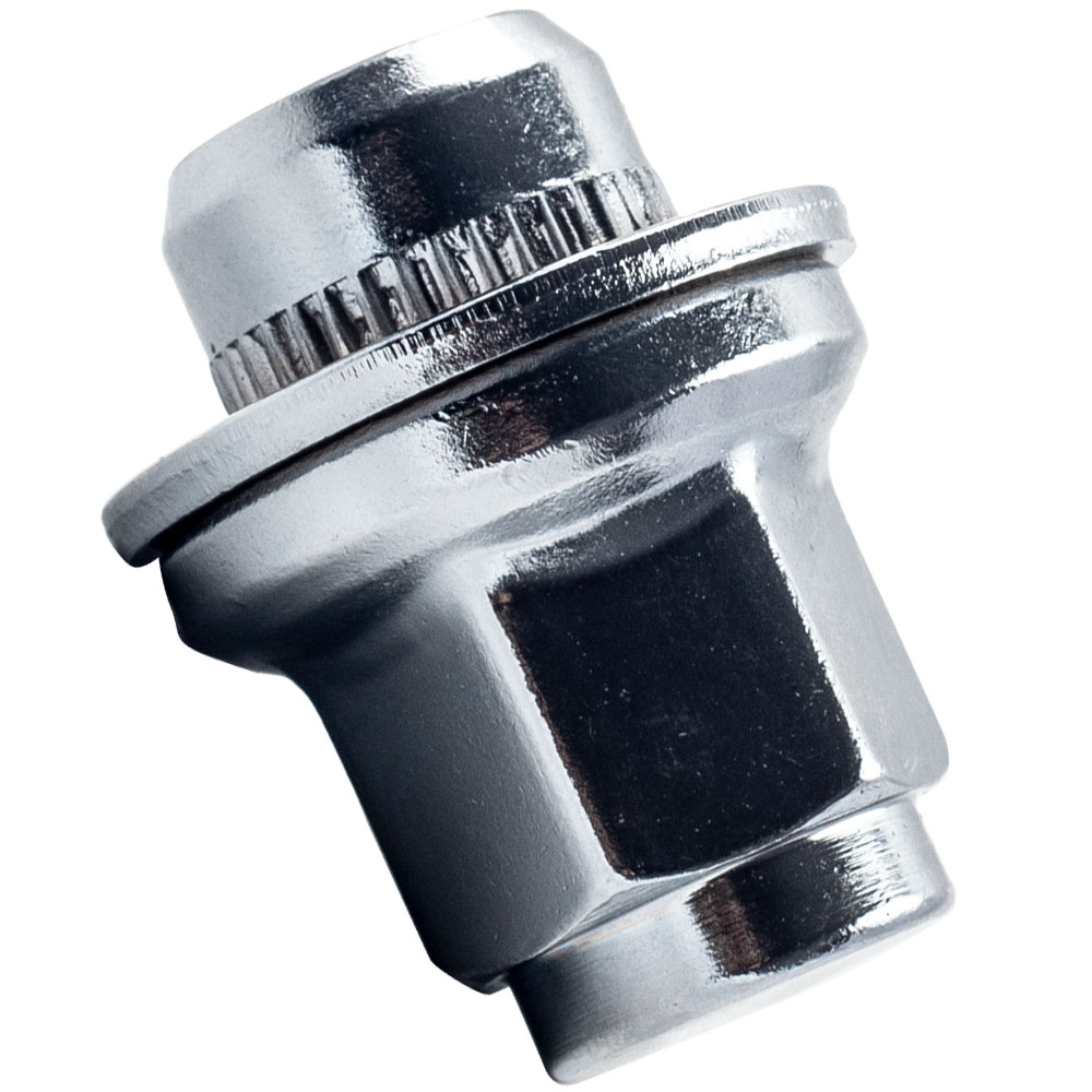 20x alliage écrous de roue for Jaguar S-Type/X-Type Chrome Lug Bolt Stud M12