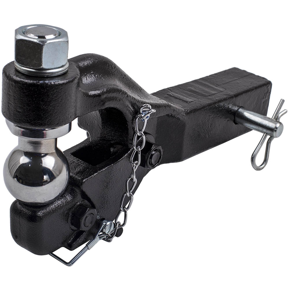 Heavy Duty 8 Ton Ball Combo Pintle Hook Tow Hook Hitch Towing 4x4 4WD