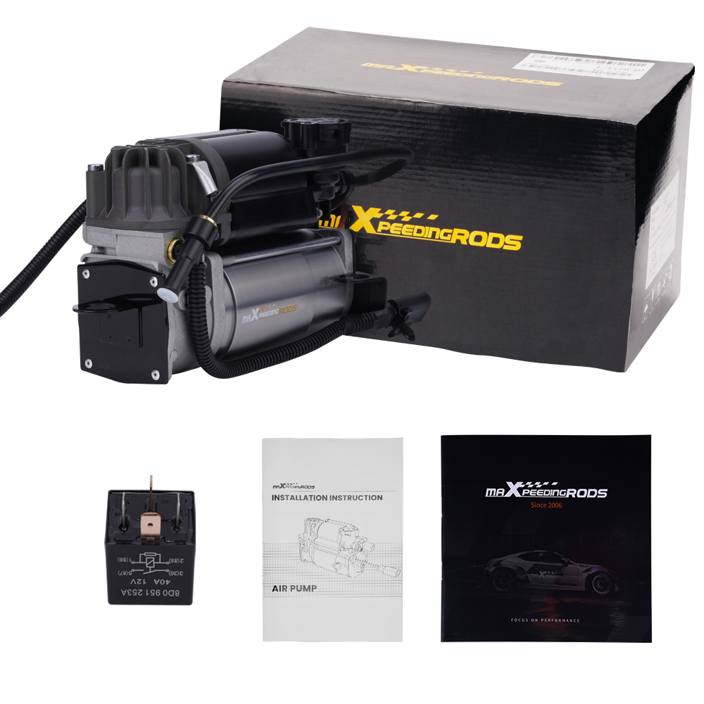 Compressor air suspension pump For Audi A8 engine 6/8 cylinder 4E0616007B relay