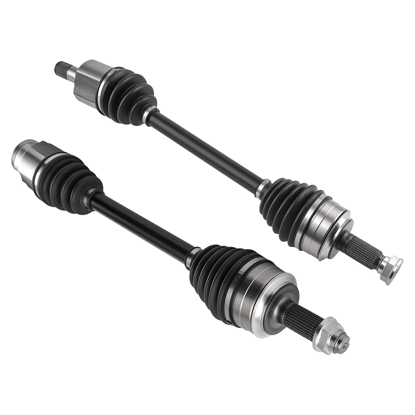 Front Pair CV Axle Shaft Set For Honda Accord EX-L V6 3.5L FWD 2008-12
