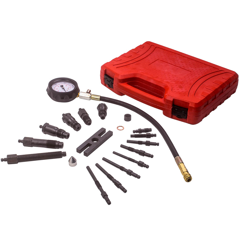 16X Diesel Engine Compression Gauge Tester Cylinder Pressure Test Set Kit