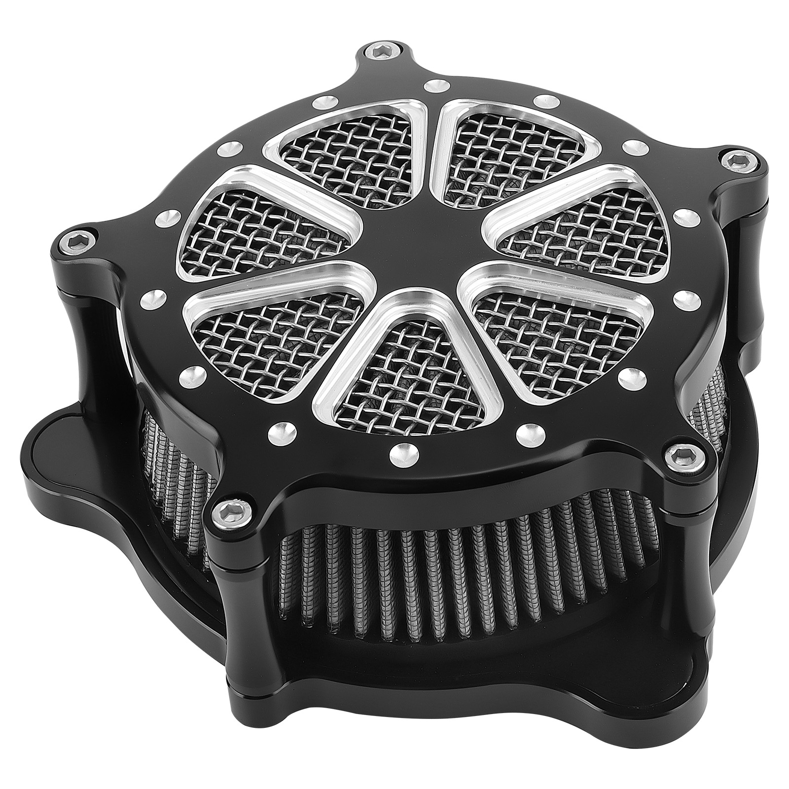 Air Cleaner Filter Kit For Harley Touring Road King Street Glide Softail Dyna