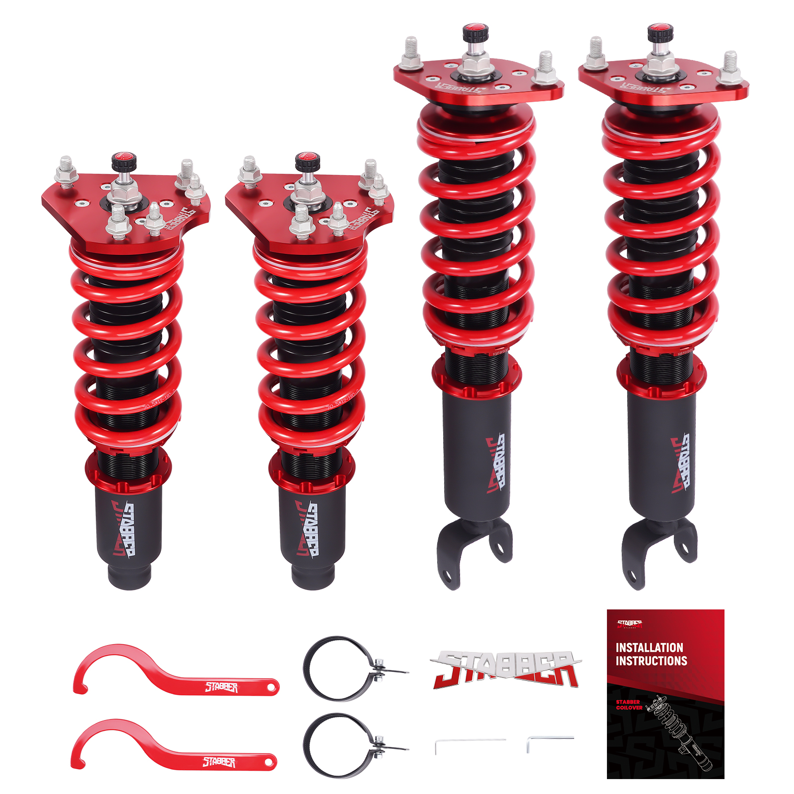 STABBER Coilovers 24 Level Damper Suspension Kit For HONDA PRELUDE 1992-2001 BB