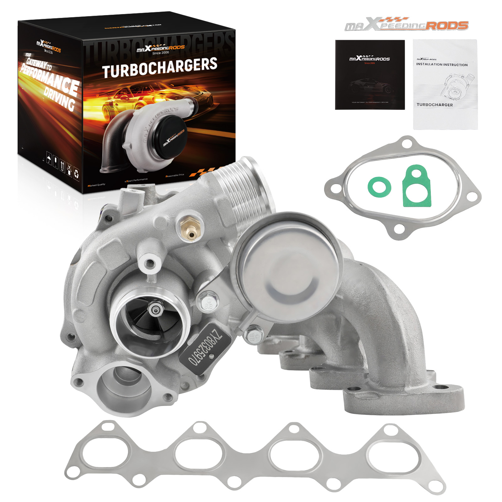 Turbolader für VolksWagen TOURAN 1.4 TSI - 125 kW / 170 PS - 2007-10 5303988045