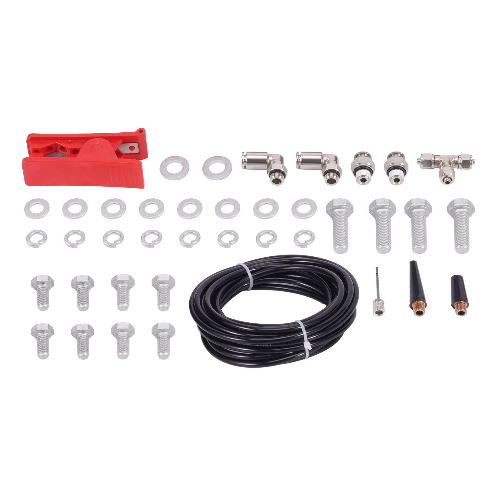 2X Luftfederung Hinten + 12V Kompressor Kit for Citroën Jumper 1994-2024 4000KG