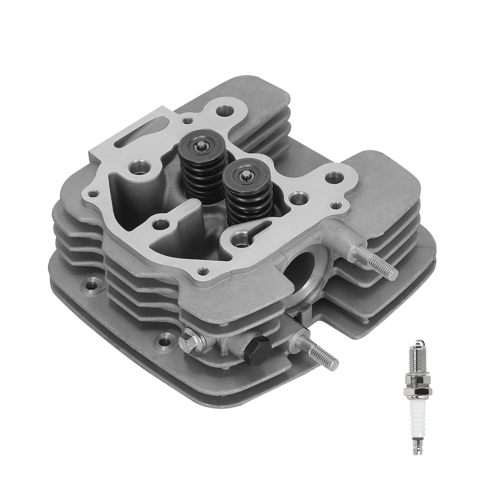 Cylinder Head w/ Spark Plug for Honda Rancher TRX350 2000-2006 12200-HN5-670
