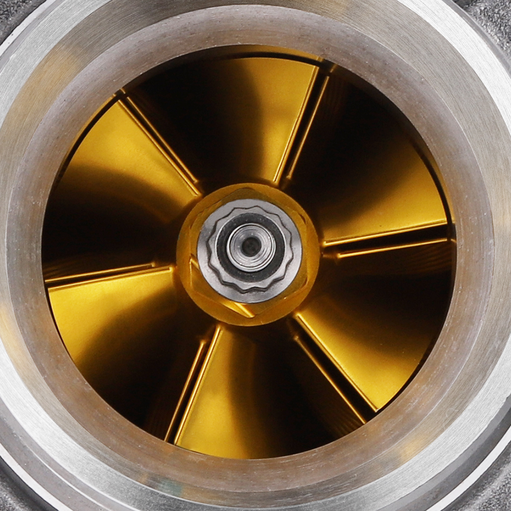 Billet Turbo T04e T3 0.63 A/R Turbine Turbo 420+Hp W/ Basalt Fiber Heat Shield
