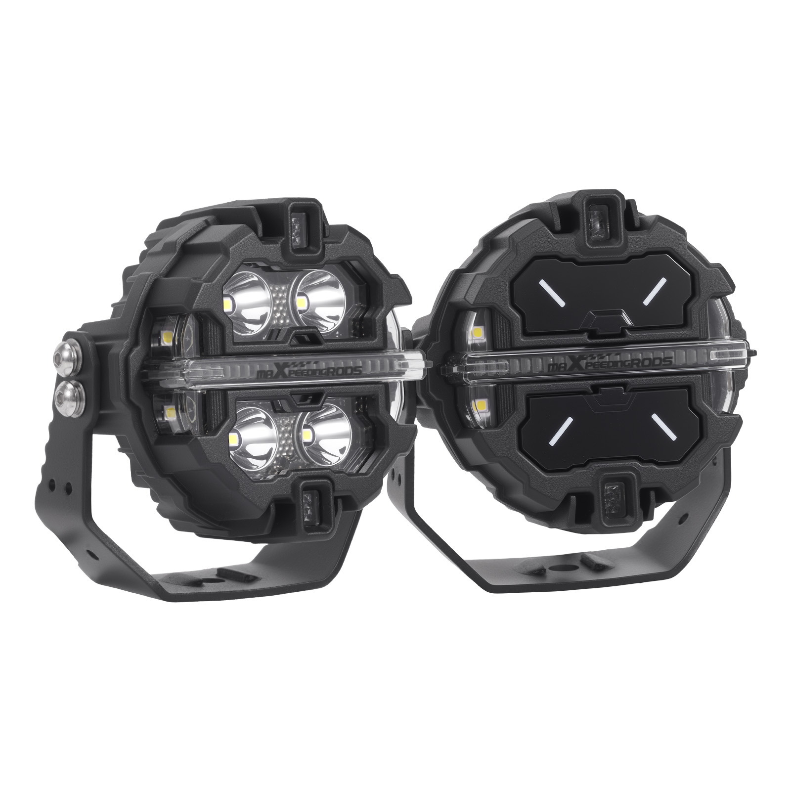 270-Degree LED Work Light For Marine Boat Bus Tractor Offroad Vehicle 3.5inch