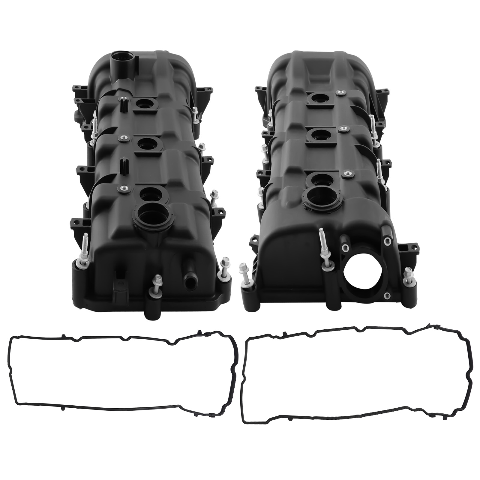 Left + Right Valve Rocker Cover w /Gasket Kit for Dodge Grand Caravan 2011-2021