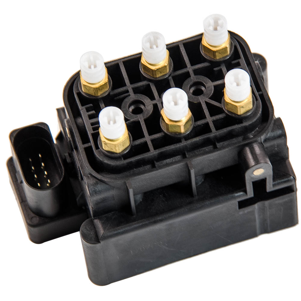 Bloque de válvulas Compresor Suspensión Neumática +Relé for AUDI A6 C6 4F 0