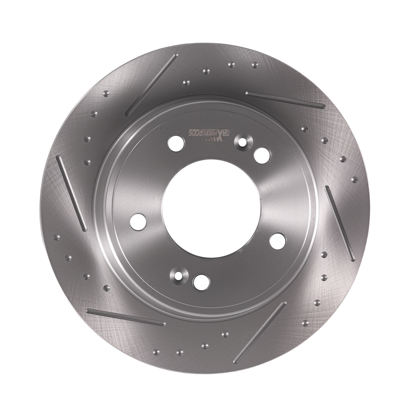 Rear Drilled Slotted Brake Rotors Ceramic Pads for Kia Forte/Forte5 2014-2018