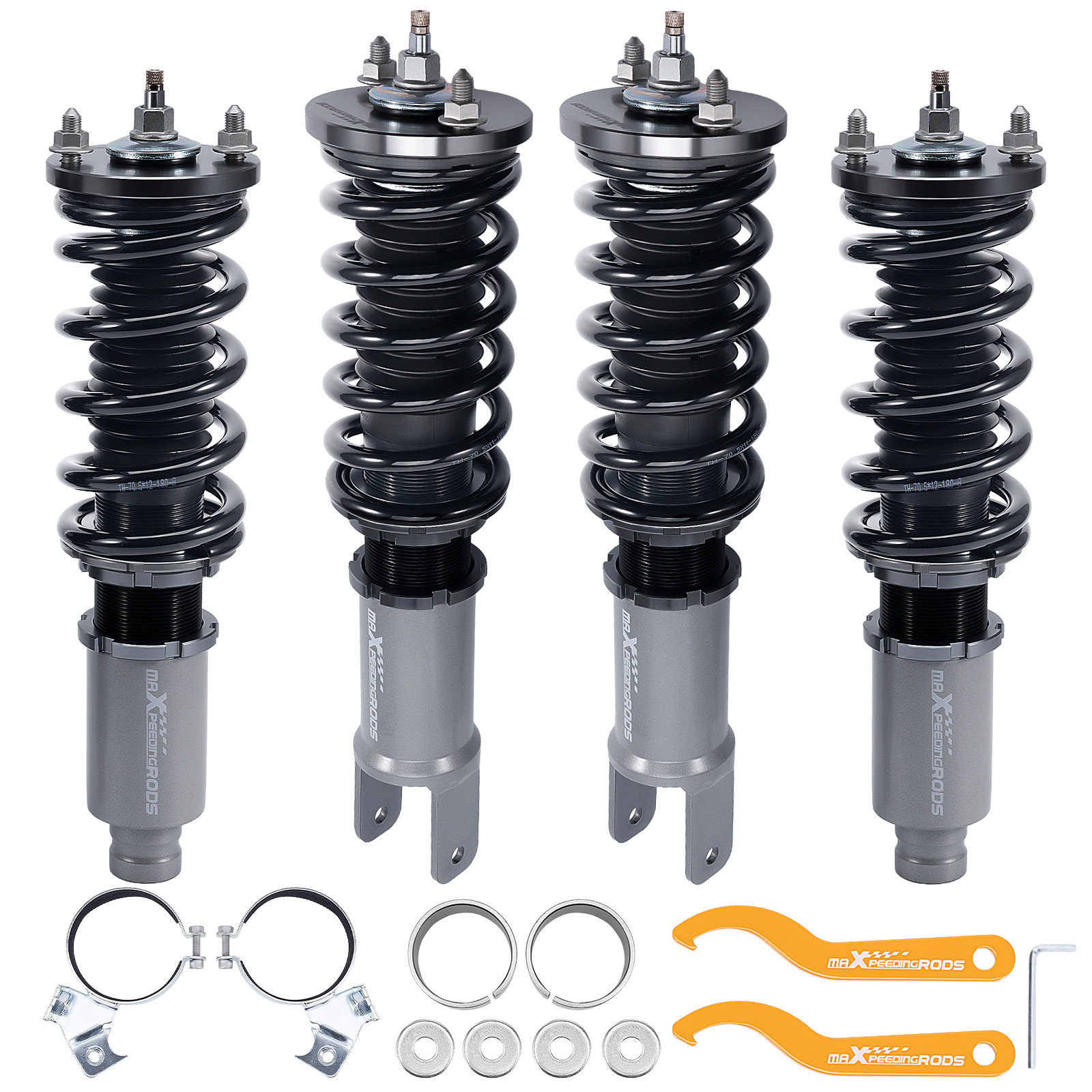 Sport Gewindefahrwerk Dämpfung Einstellbar for Honda Civic EH2 EH3 EH9 1992-1995
